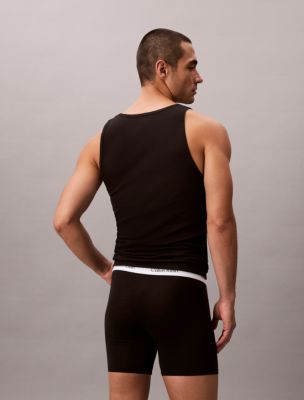 Бельё Calvin Klein Cotton Classics 3-Pack Tank Top — фото 5
