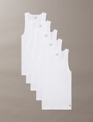 Cotton Classics 5-Pack Tank Top, White