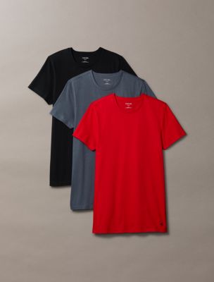 Cotton Classics 3-Pack Classic Fit Crewneck T-Shirt, Multi