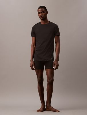 Мужские футболки Calvin Klein Cotton Classics 3-Pack Classic Fit Crewneck T-Shirt — фото 2