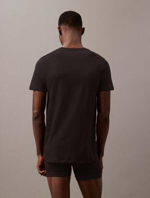 Мужские футболки Calvin Klein Cotton Classics 3-Pack Classic Fit Crewneck T-Shirt — фото 3