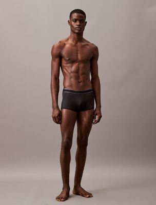 Tonal Logo Low Rise Trunk, Black