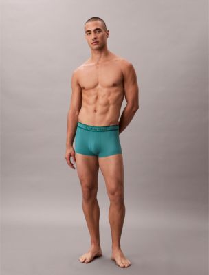 Tonal Logo Low Rise Trunk, Lively Teal