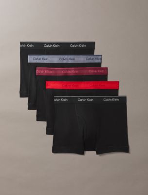 Cotton Classics 5-Pack Trunk, Black w/ Multi WBS