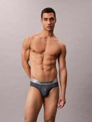 Brushed Microfiber Stretch Hip Brief, Teenie Deluster Emblem+Shoreline