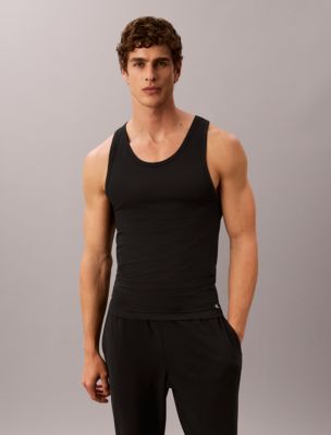 Бельё Calvin Klein Cotton Stretch Blend 3-Pack Tank Top — фото 2