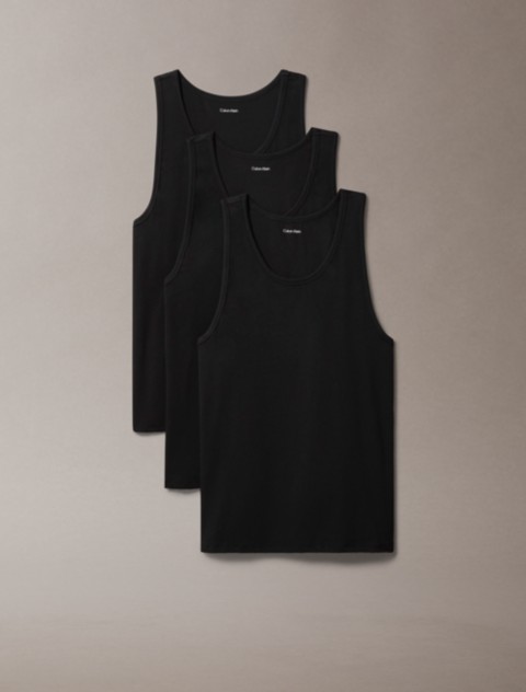 Бельё Calvin Klein Cotton Stretch Blend 3-Pack Tank Top
