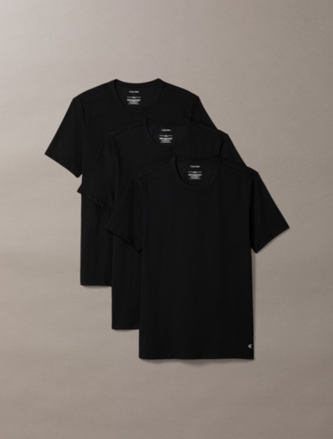 Мужские футболки Calvin Klein Cotton Stretch Blend 3-Pack Slim Fit Crewneck T-Shirt