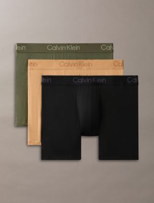 Ultra Soft Modal 3-Pack Boxer Brief, Bronze Flash