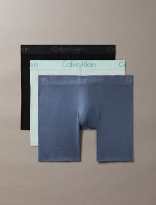 Ultra Soft Modal 3-Pack Boxer Brief, Black/Pale Meadow/Grisaille