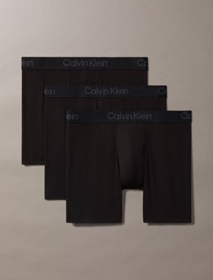 Ultra Soft Modal 3-Pack Boxer Brief, Black