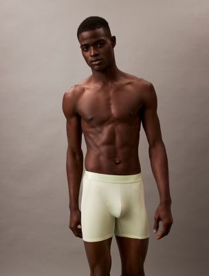 Microfiber Tech Boxer Brief, Lime Cream