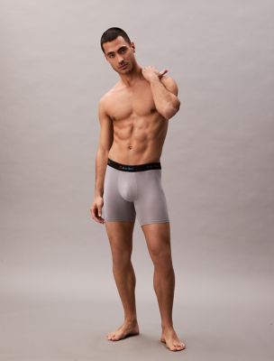 Microfiber Stretch Pride Boxer Brief, Sleet