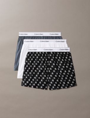 Icon Cotton Stretch 3-Pack Slim Boxer, Turbulence Multi