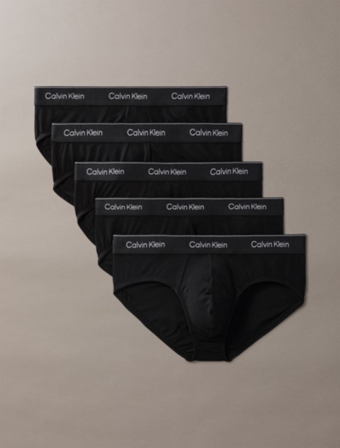 Трусы-брифы Icon Hip для мужчин, хлопок, стрейч, 5 шт. — Calvin Klein