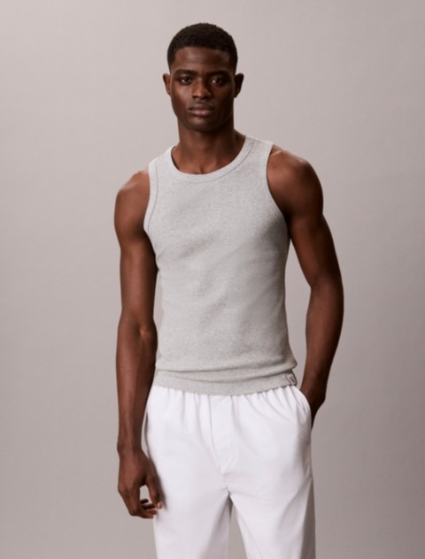 Пижамный топ для мужчин, хлопок, стрейч — Calvin Klein