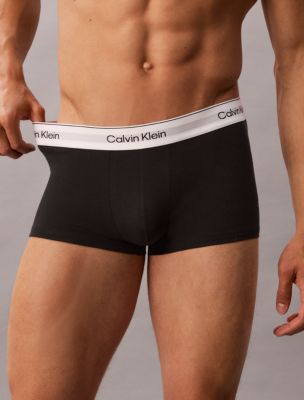 Бельё Calvin Klein Icon Cotton Stretch 3-Pack Low Rise Trunk — фото 4