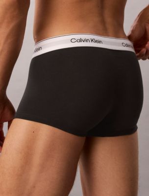 Бельё Calvin Klein Icon Cotton Stretch 3-Pack Low Rise Trunk — фото 6