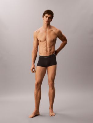 Бельё Calvin Klein Icon Cotton Stretch 5-Pack Low Rise Trunk — фото 3