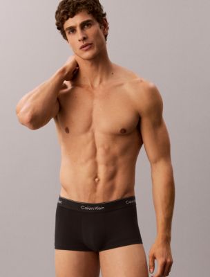 Бельё Calvin Klein Icon Cotton Stretch 5-Pack Low Rise Trunk — фото 5