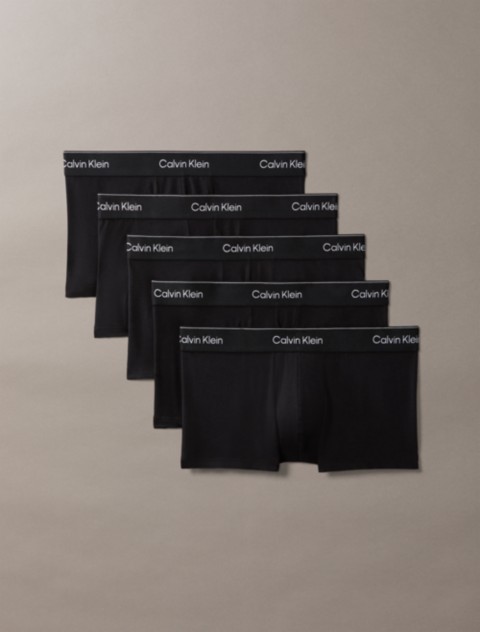 Бельё Calvin Klein Icon Cotton Stretch 5-Pack Low Rise Trunk