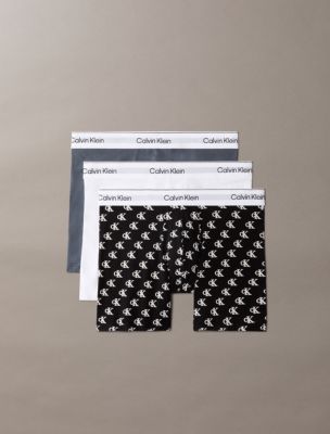 Icon Cotton Stretch 3-Pack Boxer Brief, Turbulence Multi
