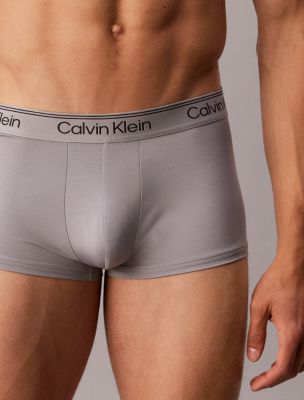 Бельё Calvin Klein Microfiber Stretch 3-Pack Low Rise Trunk — фото 4