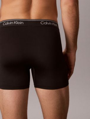 Трусы-боксеры для мужчин, микрофибра, стрейч, 5 шт. — Calvin Klein — фото 6