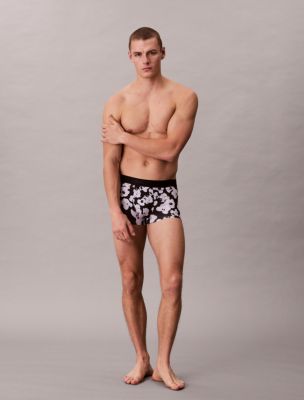 Бельё Calvin Klein CK Black Print Low Rise Trunk — фото 3