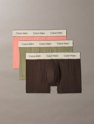 Heritage Cotton Stretch 3-Pack Trunk, Mulch/Deep Lichen Green/Sunfruit Fun