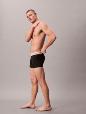 Бельё Calvin Klein Heritage Cotton Stretch 3-Pack Trunk — фото 3