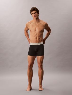 Трусы-боксеры Heritage для мужчин, хлопок, 3 шт. — Calvin Klein — фото 2