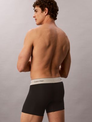 Трусы-боксеры Heritage для мужчин, хлопок, 3 шт. — Calvin Klein — фото 5