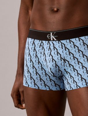 Бельё Calvin Klein Graphic Monogram Cotton Stretch 3-Pack Trunk — фото 4