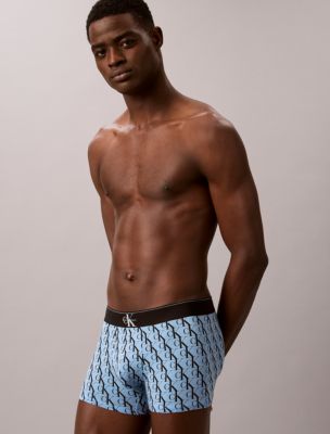 Бельё Calvin Klein Graphic Monogram Cotton Stretch 3-Pack Trunk — фото 5
