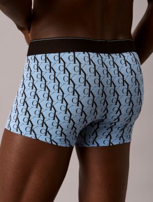 Бельё Calvin Klein Graphic Monogram Cotton Stretch 3-Pack Trunk — фото 6