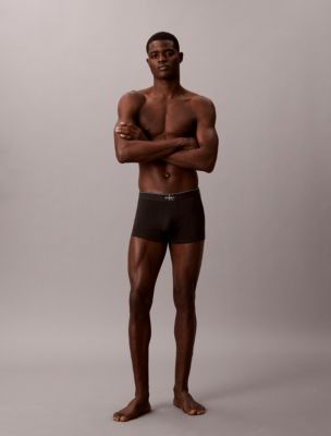 Graphic Monogram Cotton Stretch 3-Pack Trunk | Calvin Klein® USA