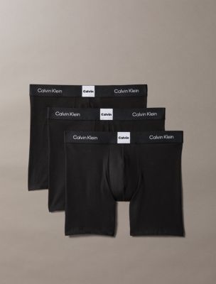 Icon Logo Graphic 3-Pack Boxer Brief, Black