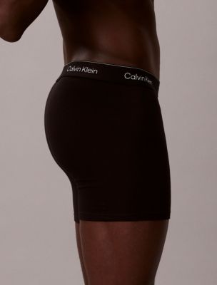 Трусы-боксеры Icon для мужчин, хлопок, стрейч, 7 шт. — Calvin Klein — фото 5
