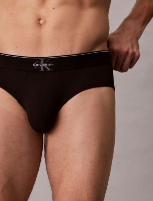 Трусы-брифы Hip для мужчин, микрофибра, стрейч — Calvin Klein — фото 4
