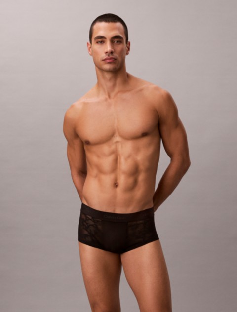 Бельё Calvin Klein Microfiber Lace Ultra Low Rise Trunk