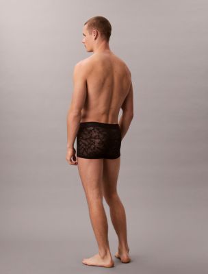 Бельё Calvin Klein Microfiber Lace Low Rise Trunk — фото 2