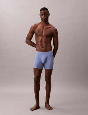 Invisibles Boxer Brief, Blue Tulip