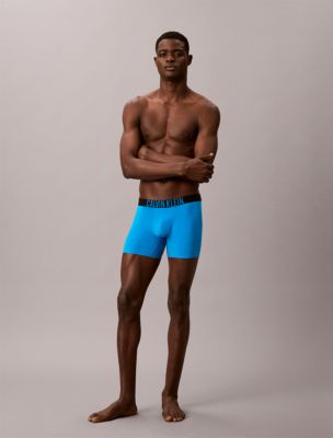 Intense Power Motion Boxer Brief, Blue Aster