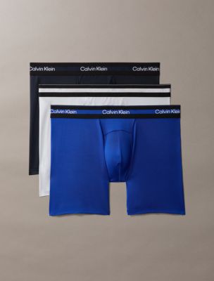 Icon Active Mesh 3-Pack Boxer Brief, Dark Sapphire/Cobalt/Harbor Mist