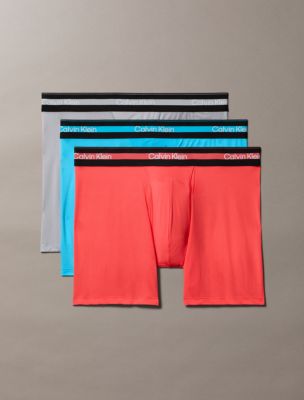 Icon Active Mesh 3-Pack Boxer Brief, Punch Pink Multi