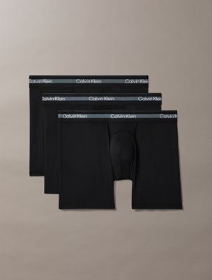 Icon Active Mesh 3-Pack Boxer Brief, Black
