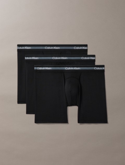 Трусы-боксеры Icon Active для мужчин, сетка, 3 шт. — Calvin Klein