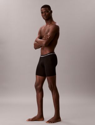Трусы-боксеры Icon Active для мужчин, сетка, 3 шт. — Calvin Klein — фото 4