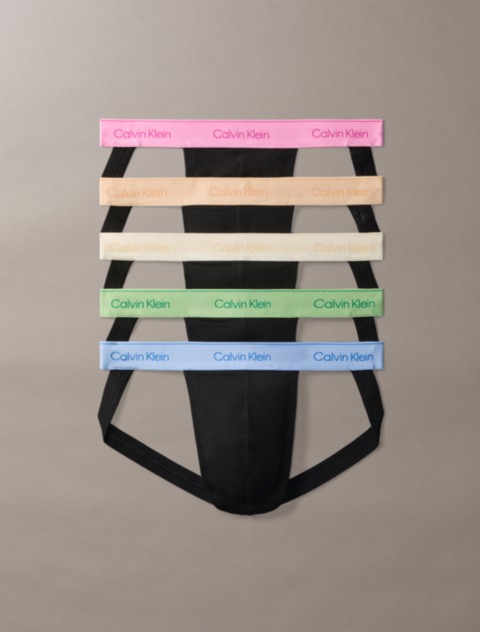 Бельё Calvin Klein Icon Cotton Stretch Pride 5-Pack Jock Strap